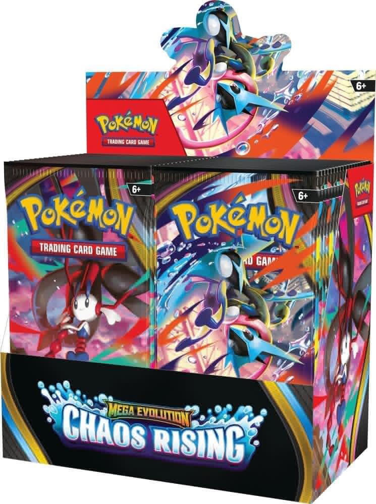 Pokémon TCG Mega Evolution Chaos Rising booster display box (36 packs)