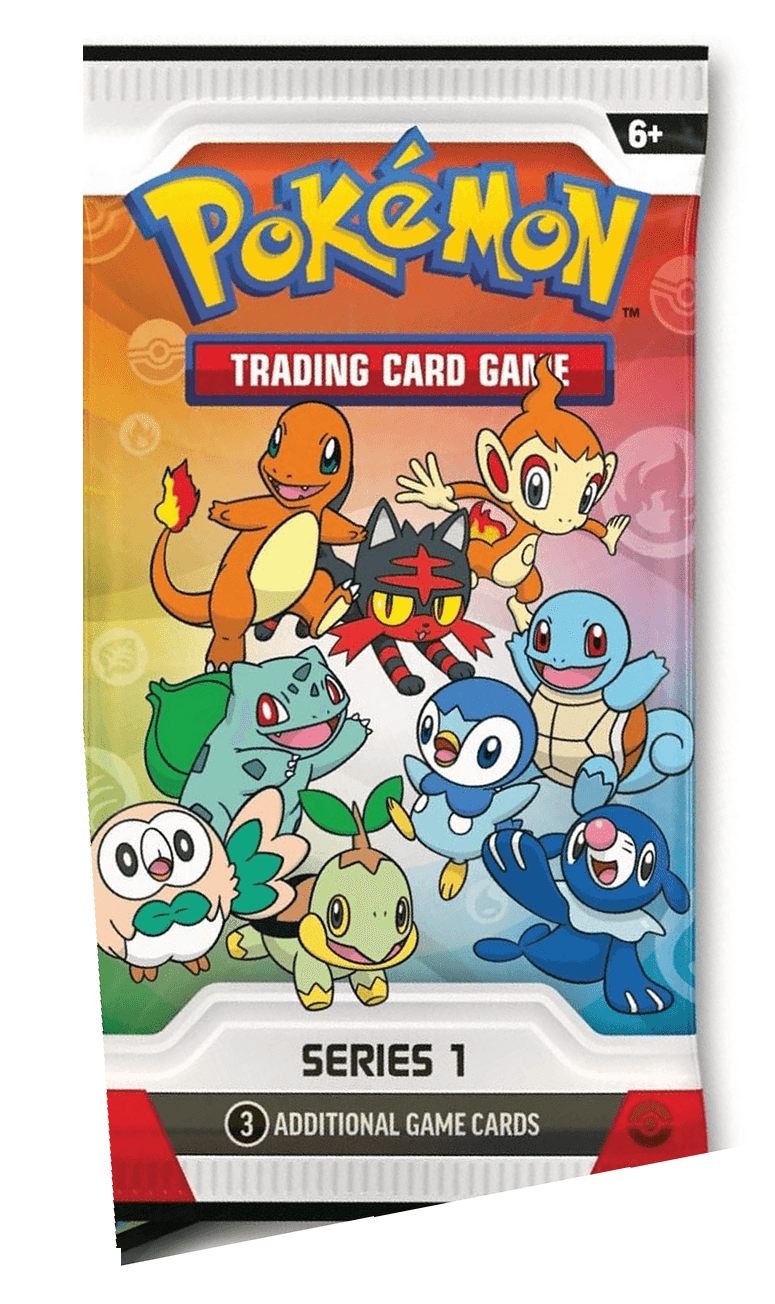 Pokémon TCG First Partner Illustration Collection Series 1 booster pack (English)