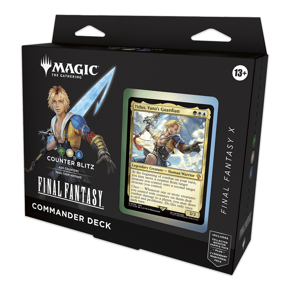 Magic: The Gathering Final Fantasy Counter Blitz Commander Deck with Tidus, Yuna's Guardian