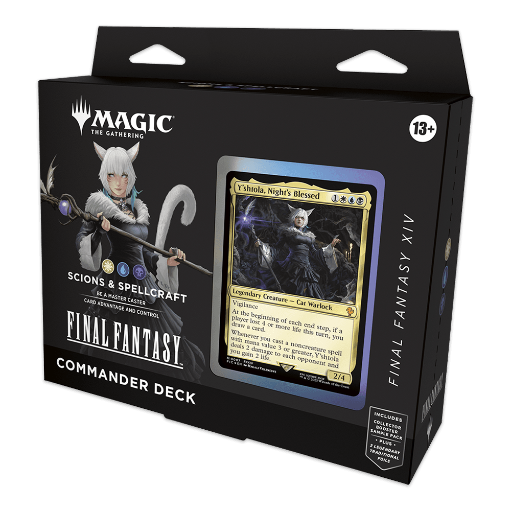Magic: The Gathering Final Fantasy Scions & Spellcraft Commander Deck with Y'shtola, Night's Blessed