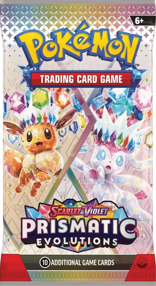 Pokémon TCG Scarlet & Violet Prismatic Evolutions booster pack